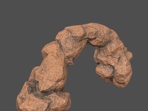desert rocks 3D Модель