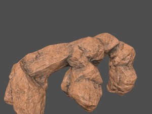 desert rocks 3D Модель