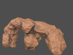 desert rocks 3D Модель