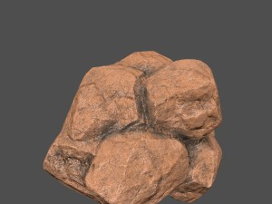 desert rocks 3D Модель