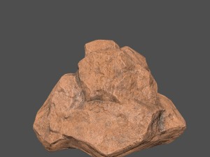 desert rocks 3D Модель