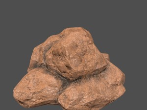 desert rocks 3D Модель