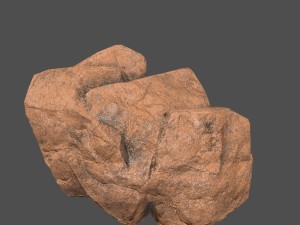 desert rocks 3D Модель