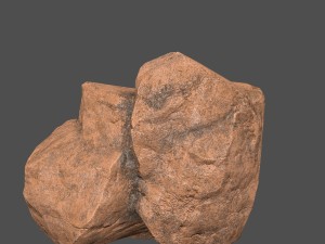 desert rocks 3D Модель