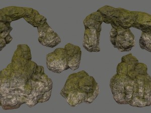 rocks 3D 모델