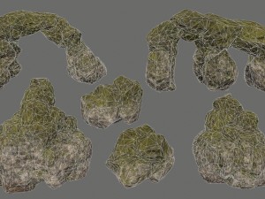 rocks 3D Model