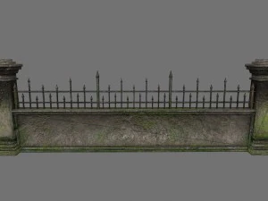 wall set 3D Model