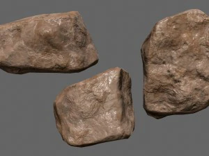 mars rocks 3D Model