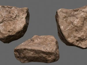 mars rocks 3D Model