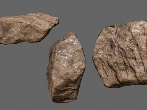 mars rocks 3D Model