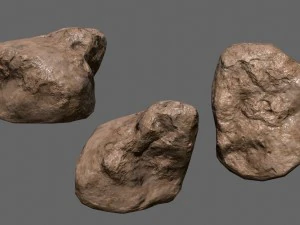 mars rocks 3D Model