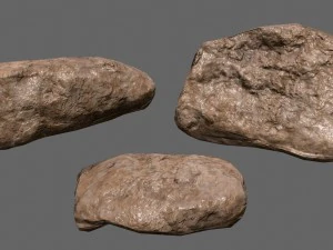 mars rocks 3D Model