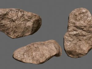 mars rocks 3D Model