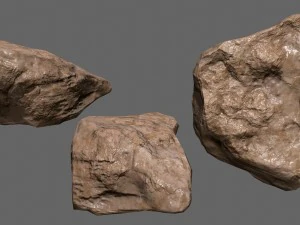 mars rocks 3D Model