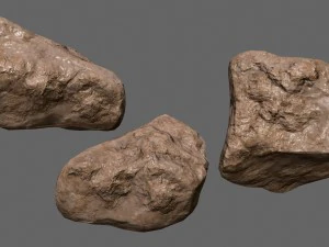 mars rocks 3D Model