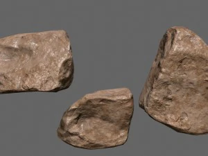 mars rocks 3D Model