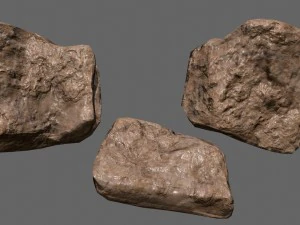 mars rocks 3D Model