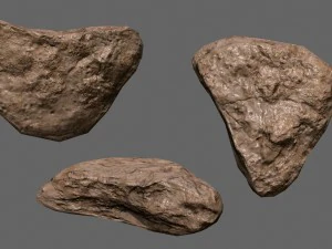 mars rocks 3D Model