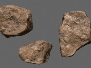 mars rocks 3D Model