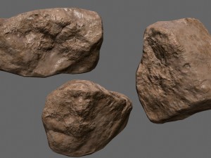 mars rocks 3D-Modell