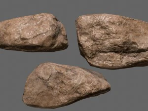 mars rocks 3D Model