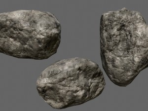 rocks set Modelo 3D
