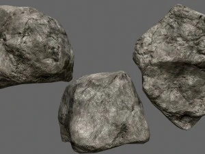 rocks set 3D Model