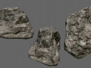 rocks set 3D Model
