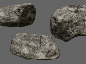 rocks set Modelo 3D