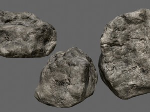 rocks set Modelo 3D