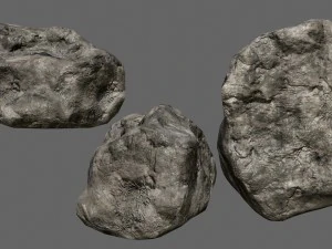 rocks set 3D Model