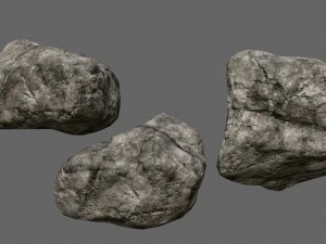 rocks set 3D Model