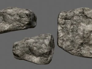 rocks set 3D Model
