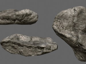 rocks set Modelo 3D