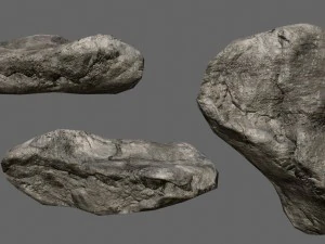 rocks set 3D Model