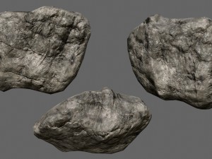 rocks set Modelo 3D