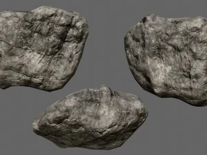 rocks set 3D Model