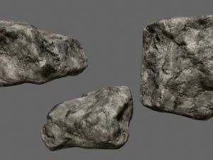 rocks set 3D Model