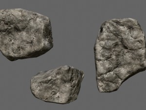 rocks set Modelo 3D