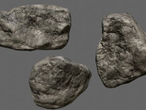 rocks set Modelo 3D