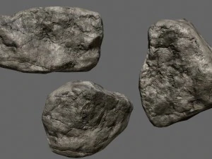 rocks set 3D Model