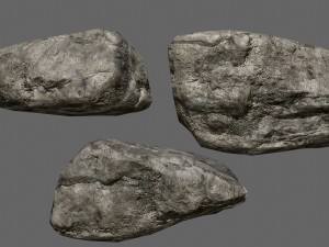 rocks set Modelo 3D