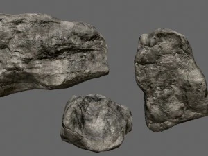 rocks set 3D Model