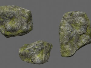 rocks 3D Model