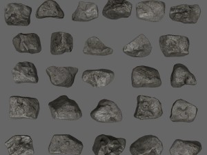 rocks 3D 모델