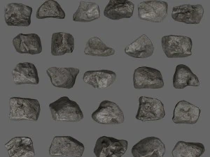 rocks 3D Model