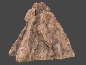 desert rocks 3D 模型