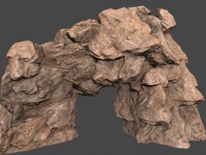 desert rocks 3D 模型