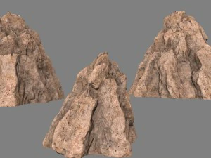 desert rocks 3D Model