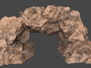 desert rocks 3D 模型
